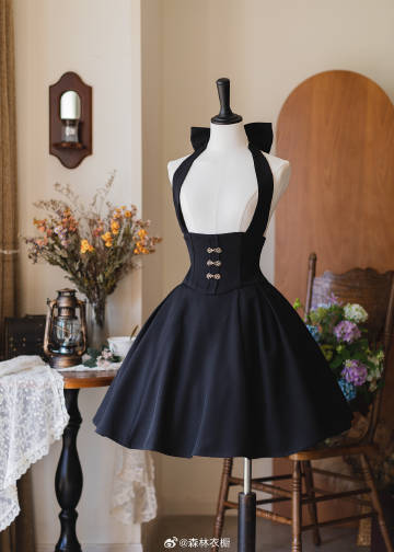 [Pre-order] Forest Carol Jumper Skirt - Short Length