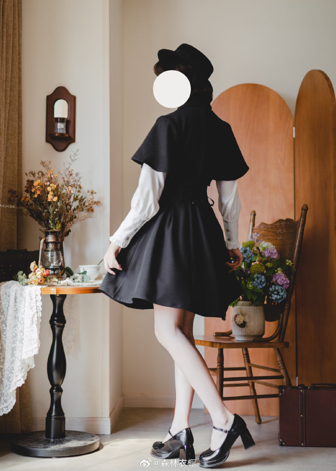 [Pre-order] Forest Carol Jumper Skirt - Short Length