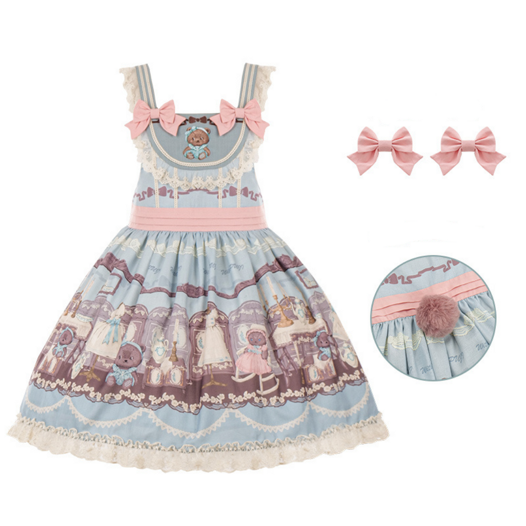 Little Bear's Dollhouse Jumper Skirt