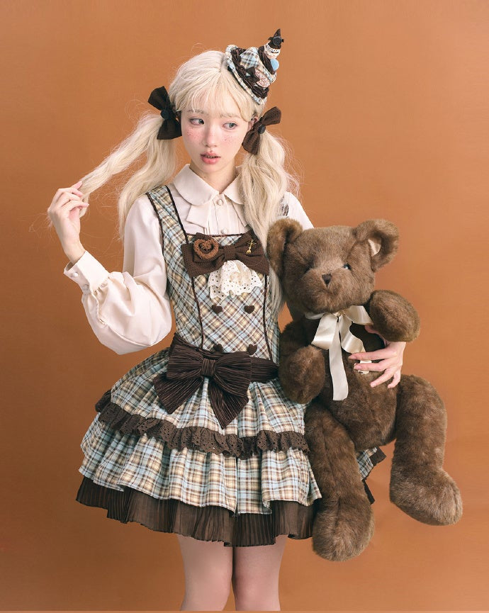 【受注予約7/28まで】Chocolate Mint Day ジャンパースカート