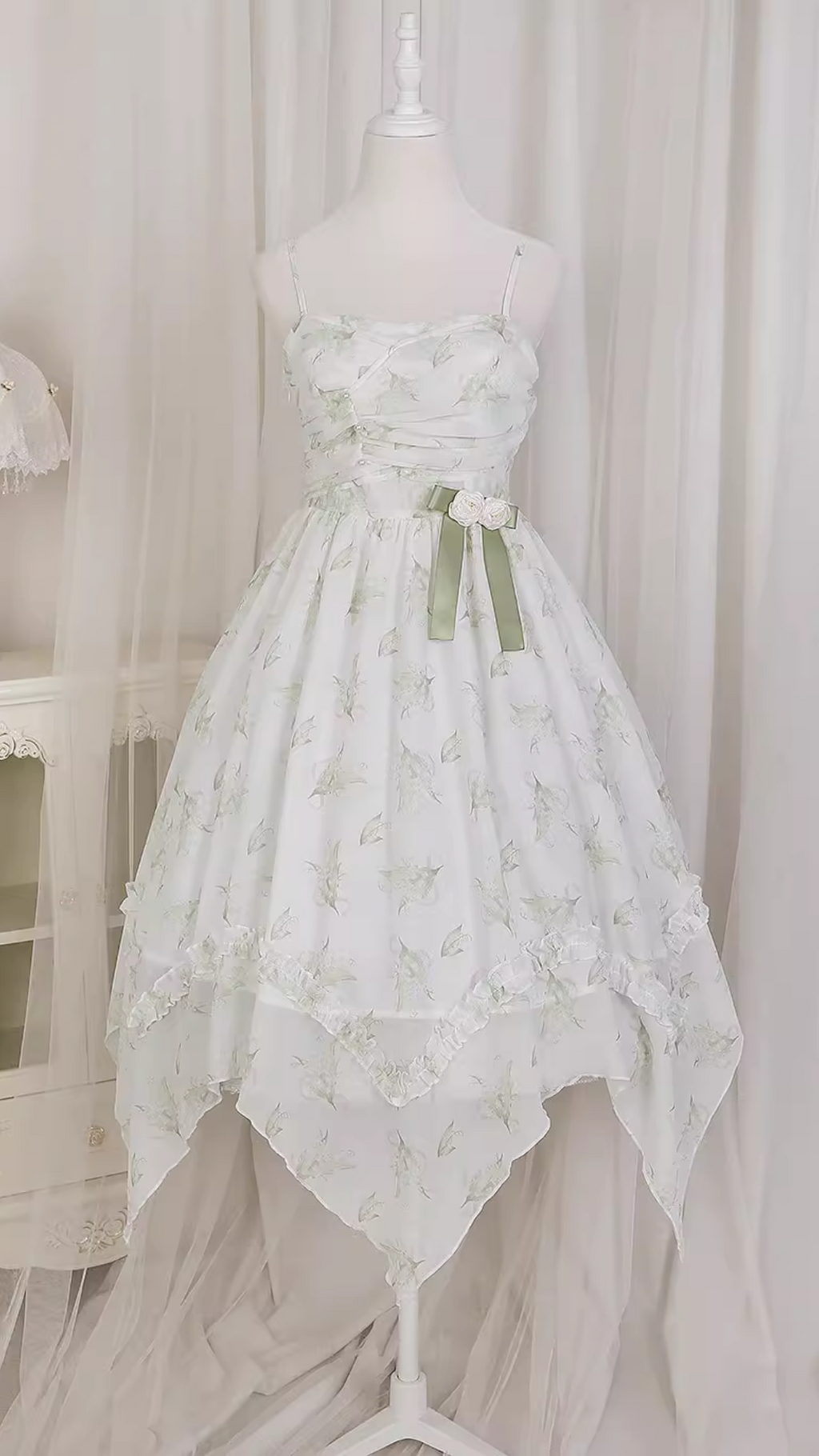 Lily of the valley morning dew jumper skirt and bolero