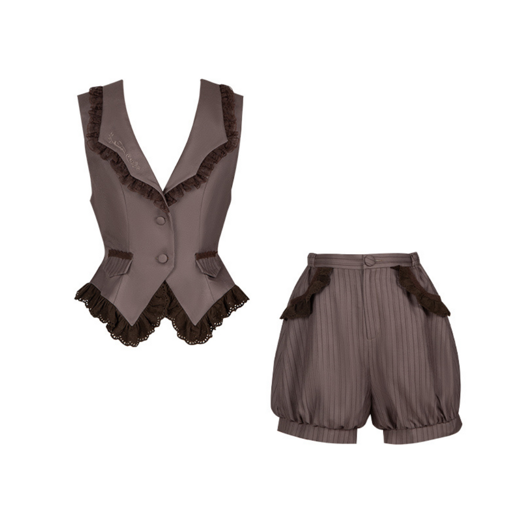 Manchester City V-neck Vest and Shorts Set