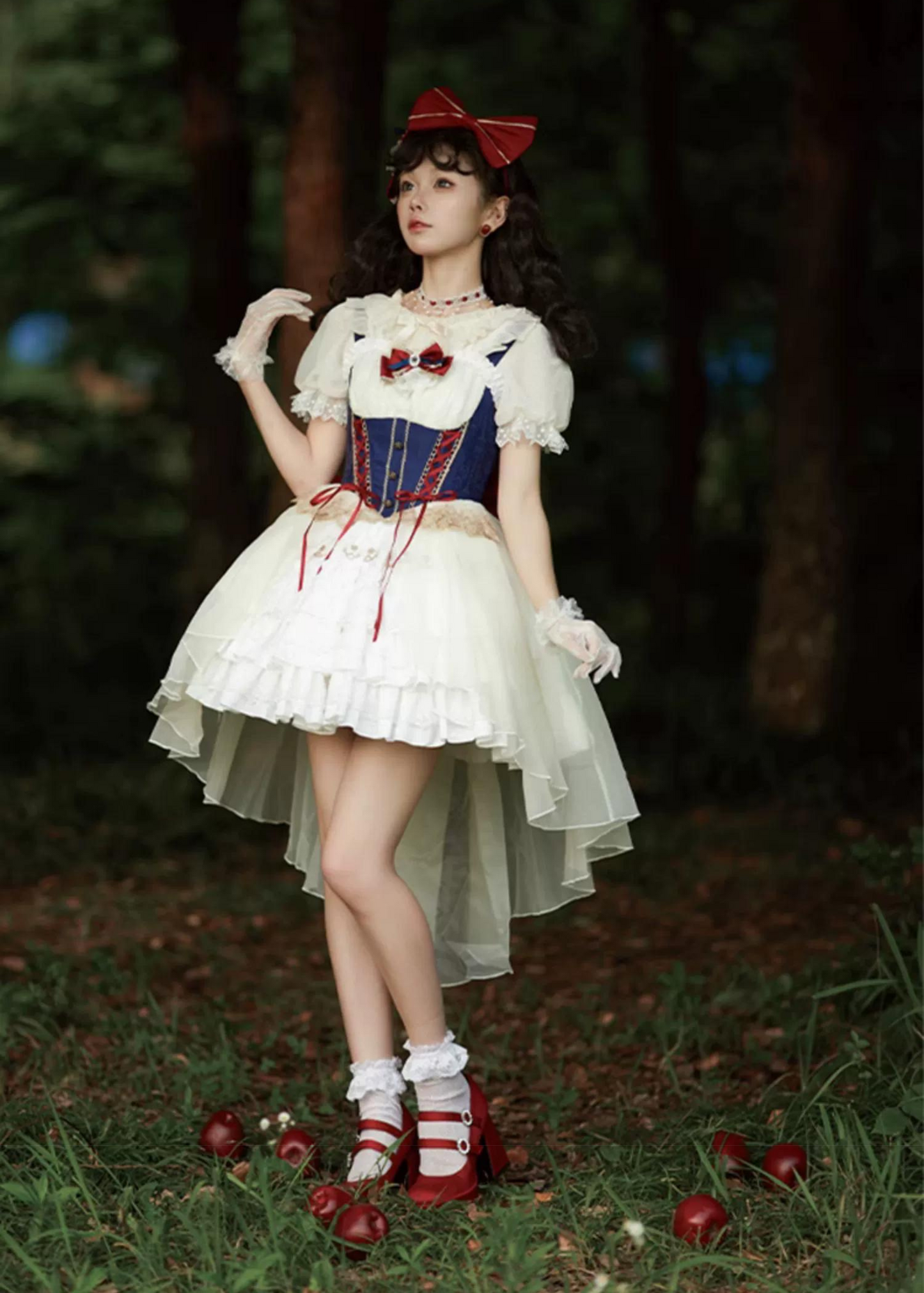 Poison Apple mini jumper skirt