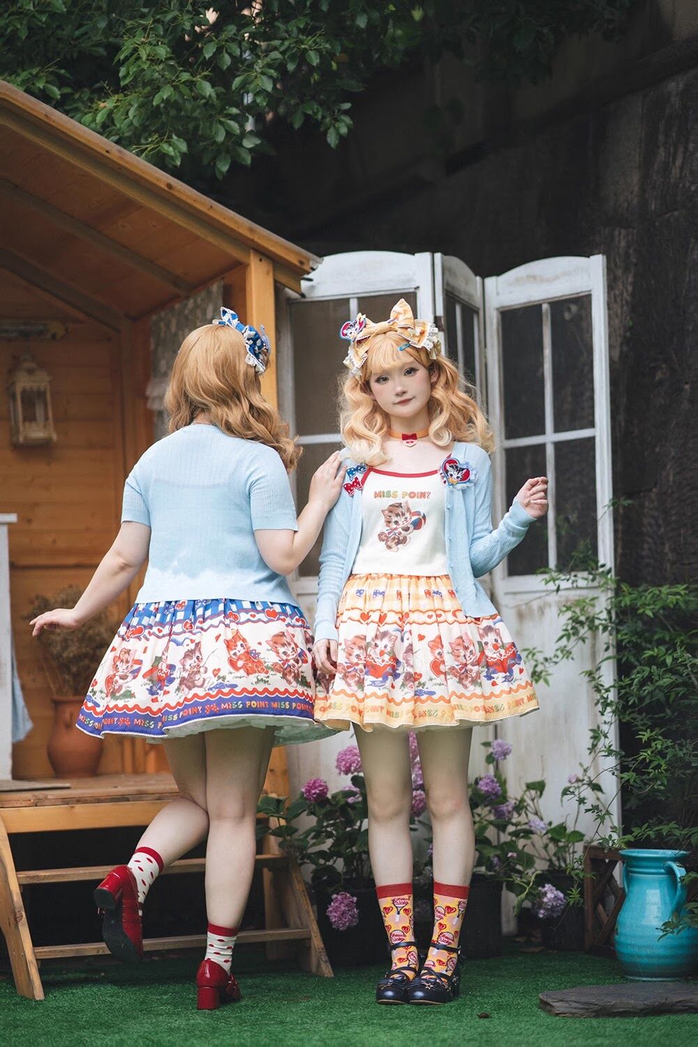 【予約販売】Sweet Kittyレトロミニスカート
