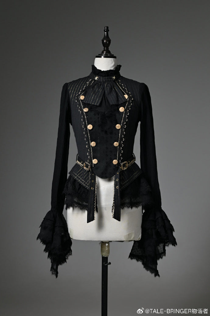 【受注予約8/21まで】Silent Battle 皇子系重ね着風ブラウス