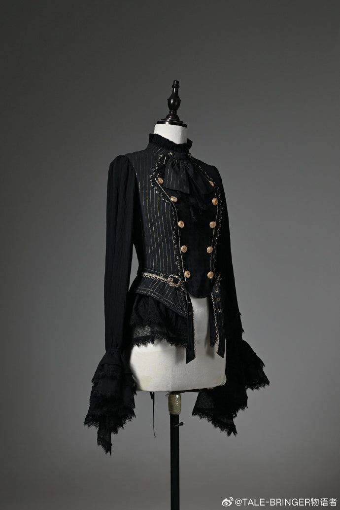 【受注予約8/21まで】Silent Battle 皇子系重ね着風ブラウス