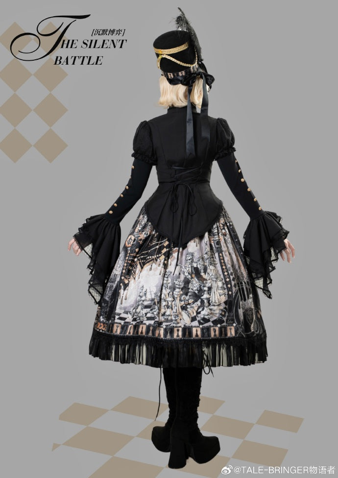 【受注予約8/21まで】Silent Battle プリントスカート