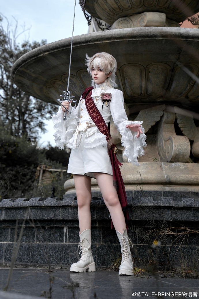 【受注予約8/21まで】Silent Battle 皇子系重ね着風ブラウス