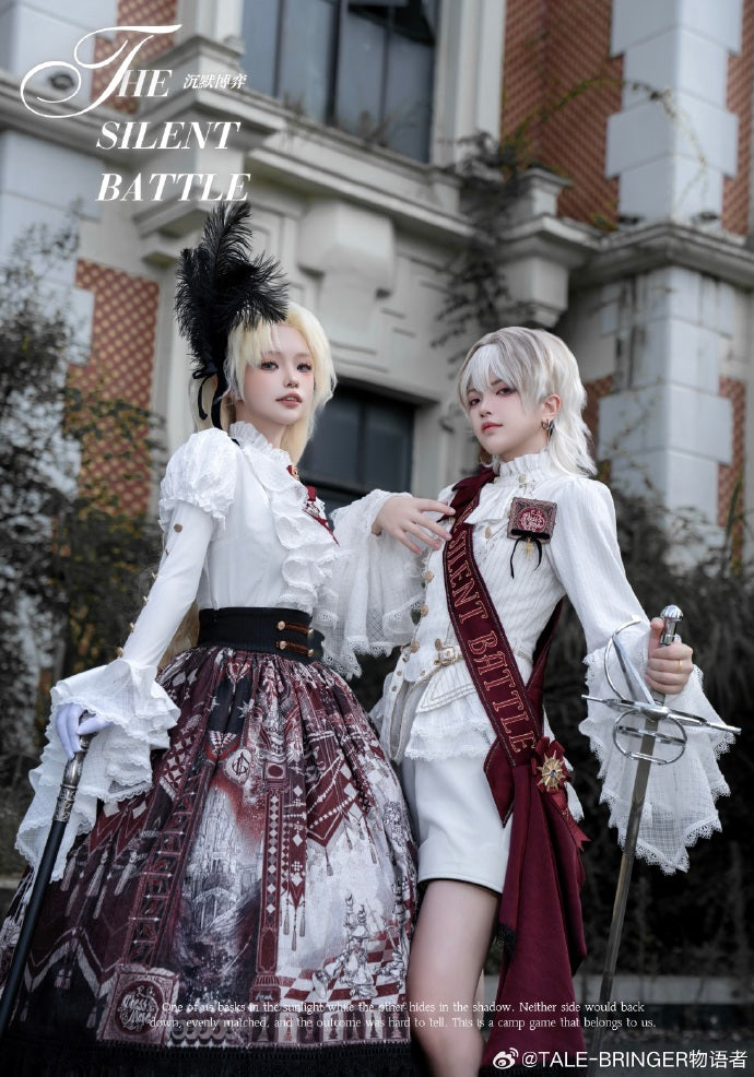 【受注予約8/21まで】Silent Battle プリントスカート