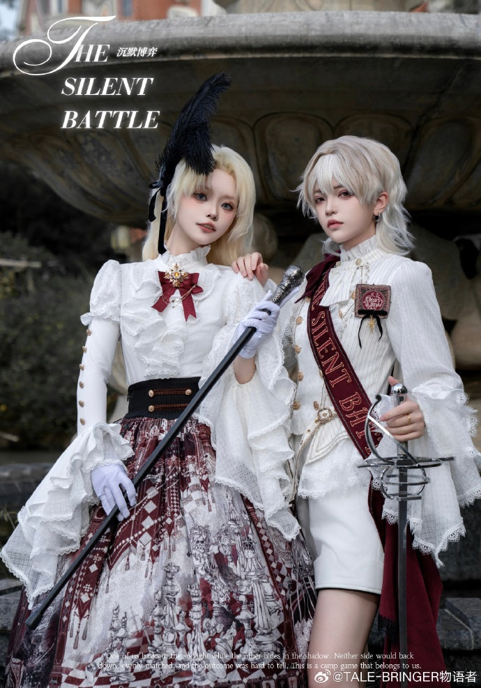 【受注予約8/21まで】Silent Battle 皇子系重ね着風ブラウス