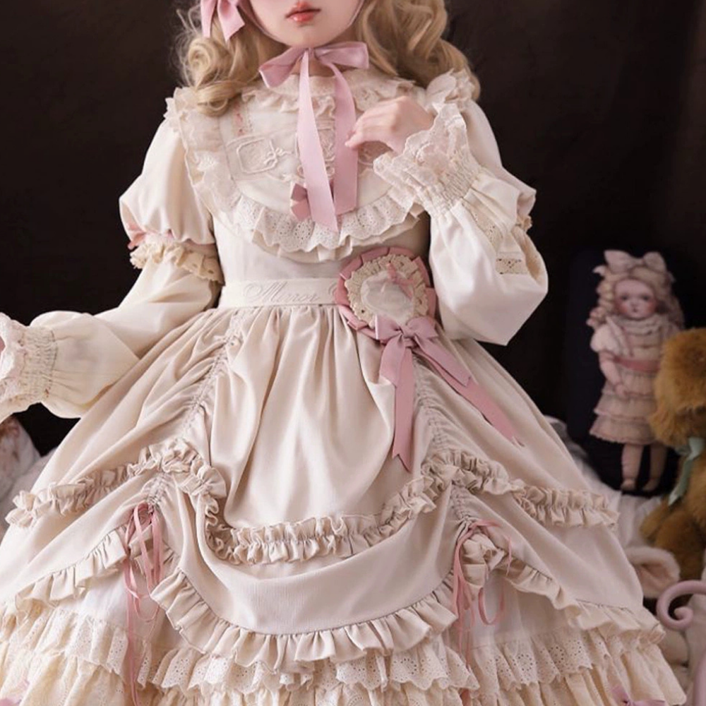 【同時購入のみ】Ribbon Doll ボンネット・ロゼット他アクセサリー