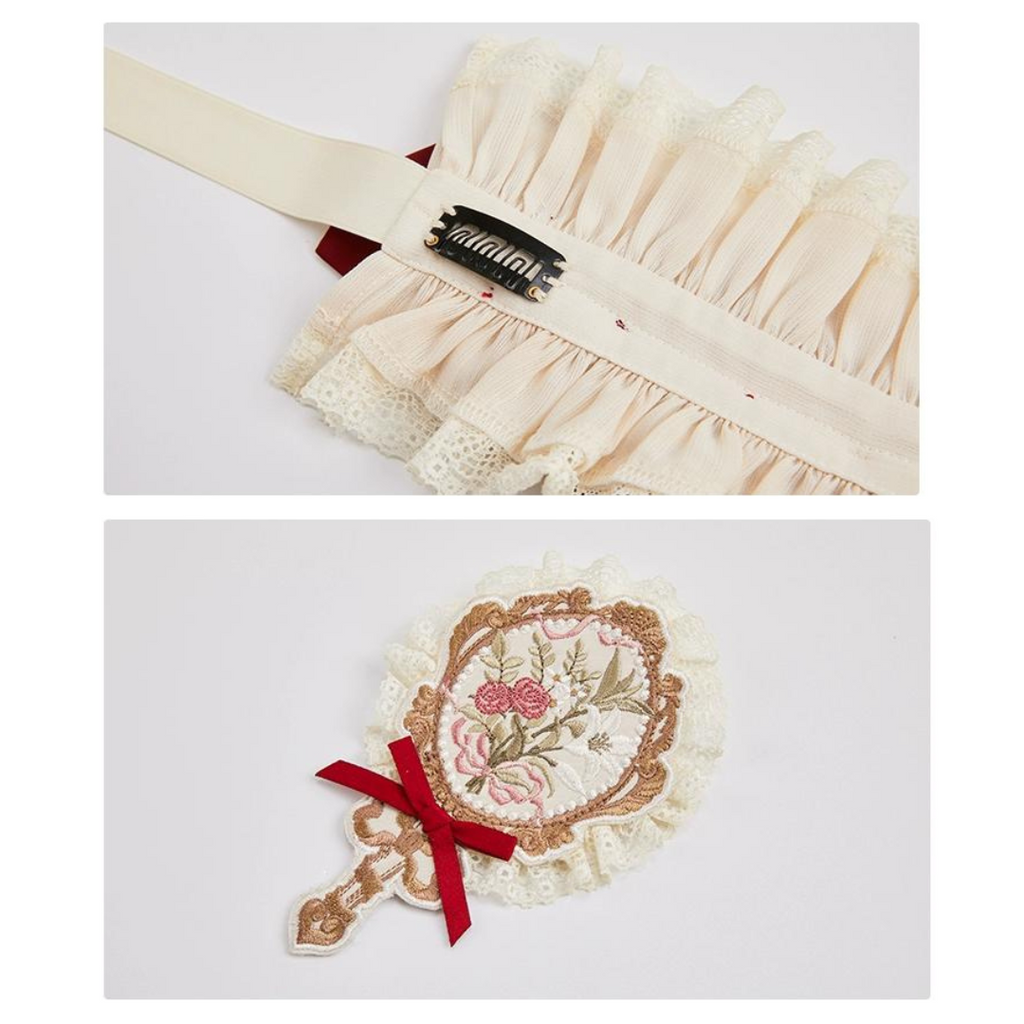 Rosy Cheeks Head Dress Brooch