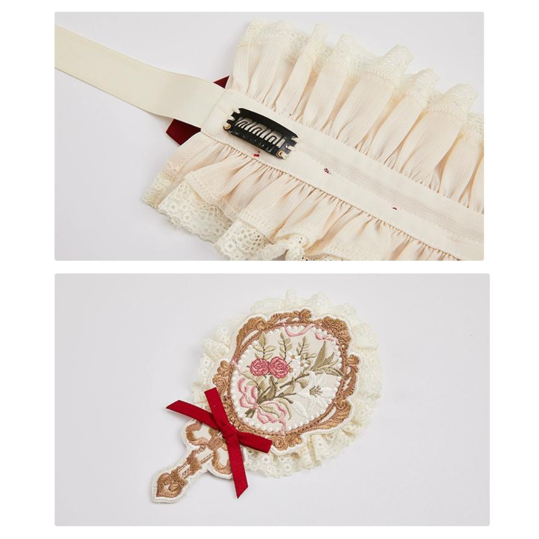 Rosy Cheeks Head Dress Brooch