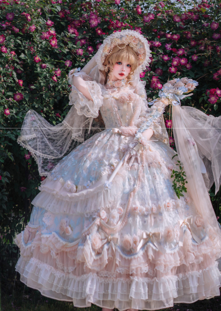 Royal tea party 薔薇のプリンセスドレス