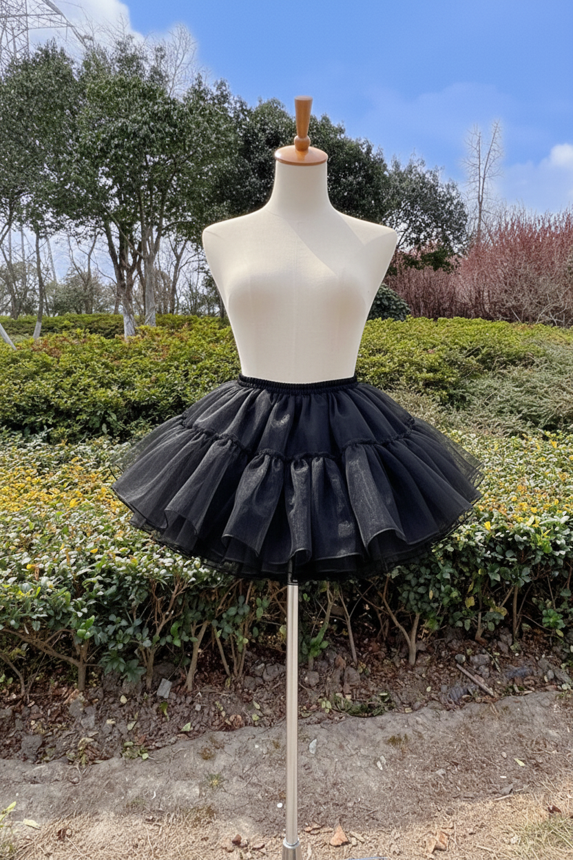 黒いパニエ