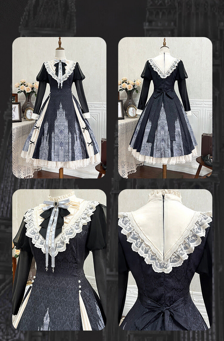 Church Bell Elegant Classical Dress