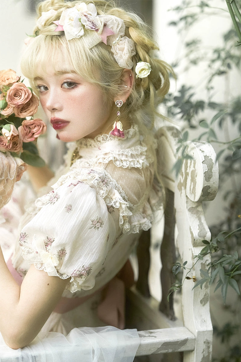[Only available with simultaneous purchase] Roses Bouquet Hats, headbands and other accessories