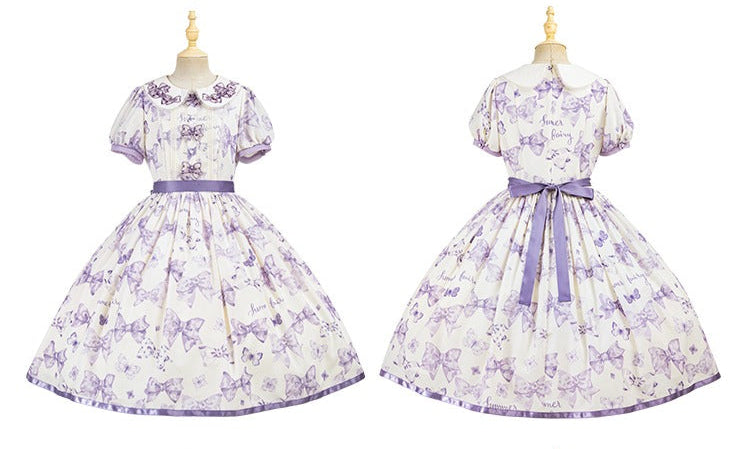 [Pre-orders available until 2/10] Ribbon Eternal Garden Short Sleeve Dress