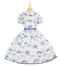 [Pre-orders available until 2/10] Ribbon Eternal Garden Short Sleeve Dress