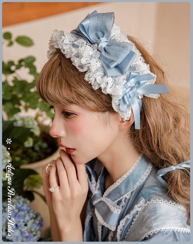 [Only available with simultaneous purchase] Antique Porcelain Plates Accessories