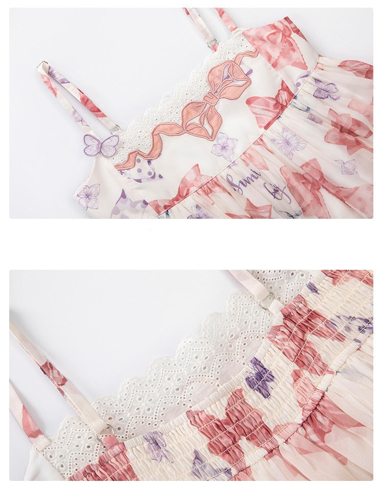 [Pre-orders available until 2/10] Ribbon Eternal Garden long tiered skirt