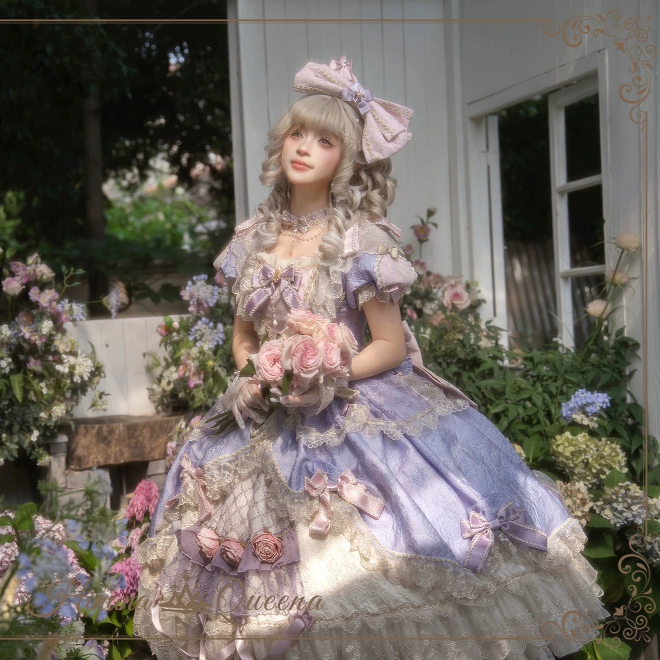 Mirror Snow White プリンセススイートドレス・パープル
