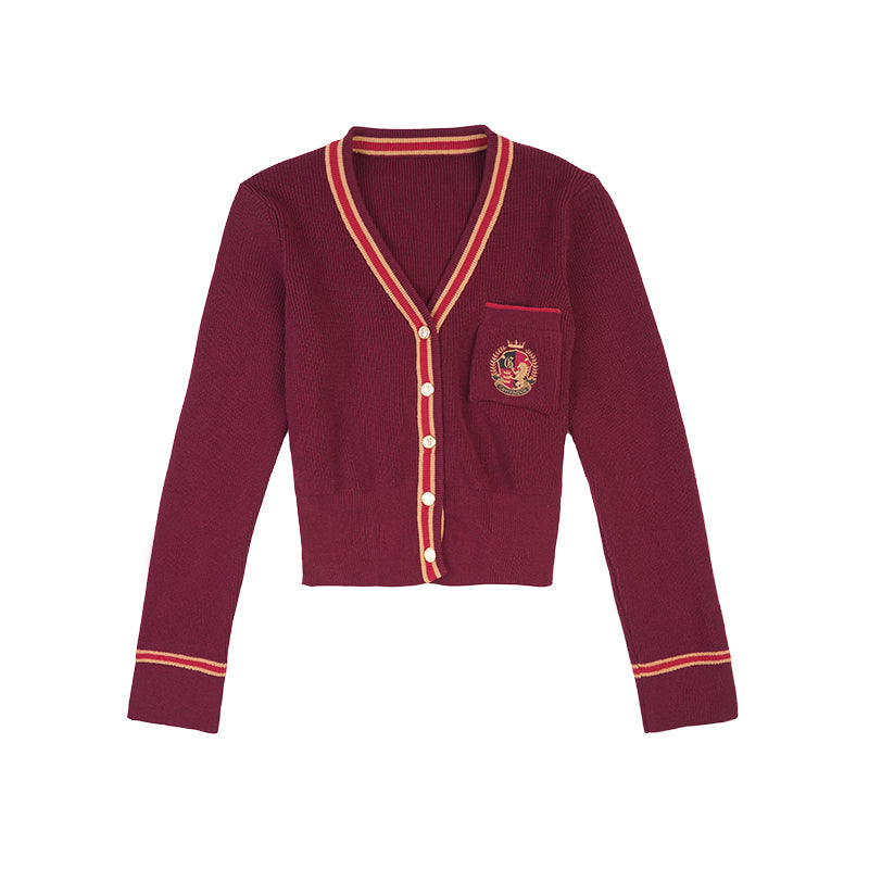 [Pre-order] Hogwarts School of Witchcraft and Wizardry slim cardigan with line