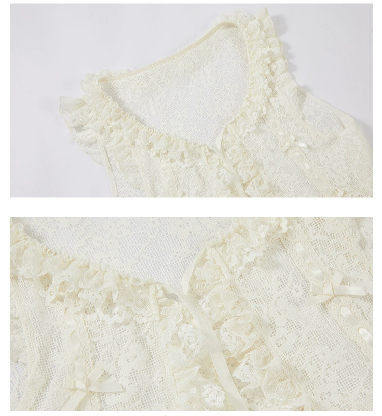 同時購入のみ【受注予約7/16まで】Limone Town カントリー風エプロン