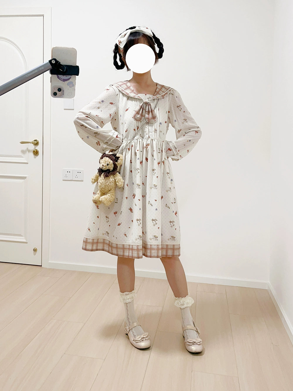 [Pre-order] Autumn Pleasure Sailor Collar Dress