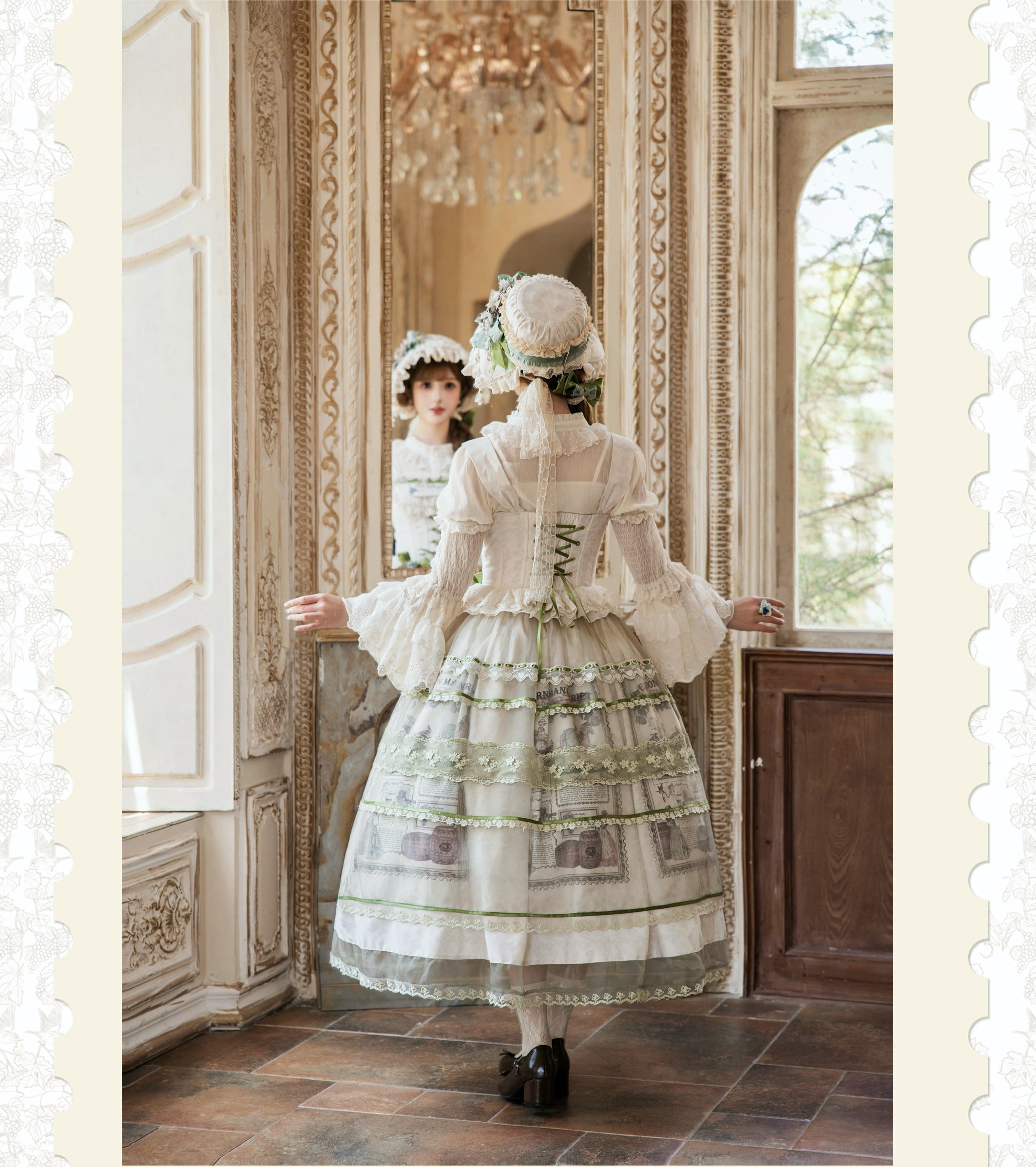 【受注予約6/29まで】Du'erfa Manor クラシカルスカート・Aセット