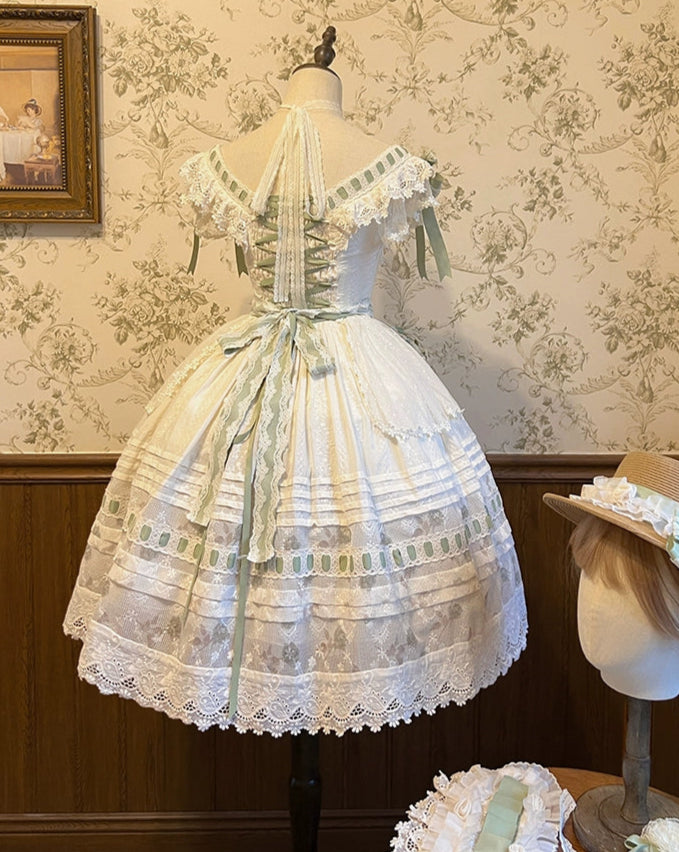 【受注予約8/18まで】White Blooming Season ワンピース