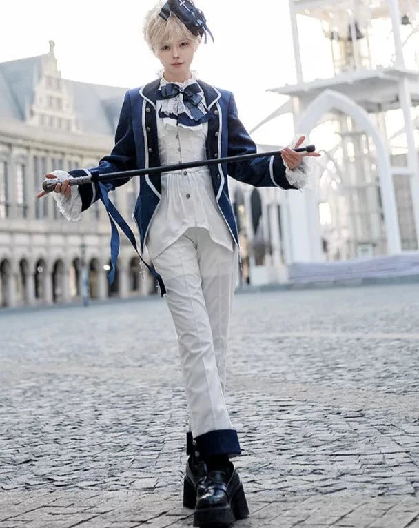 Pilgrim's Coffin Prince-style Long Pants
