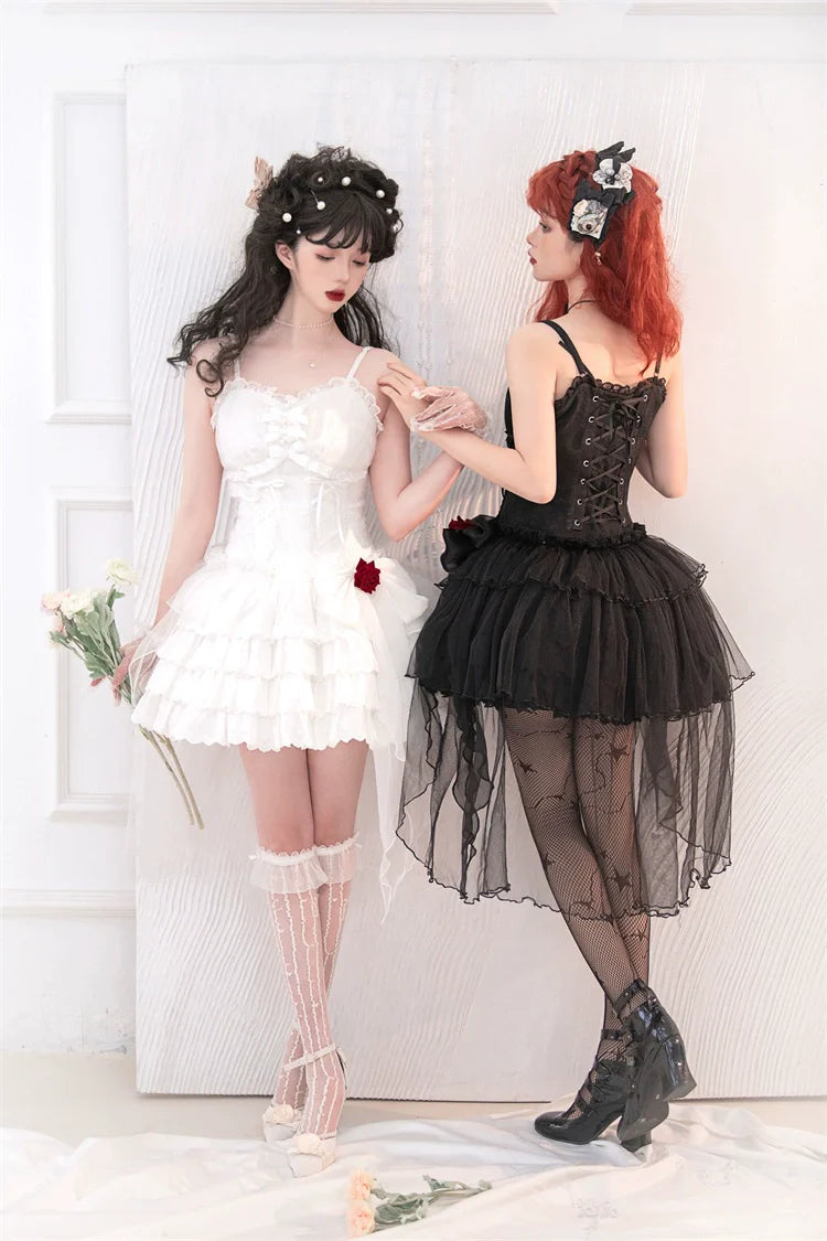 Angel and Demon One Rose Jumper Skirt