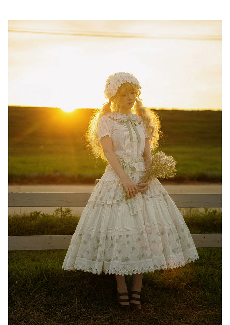 【受注予約8/18まで】White Blooming Season 2wayスカート