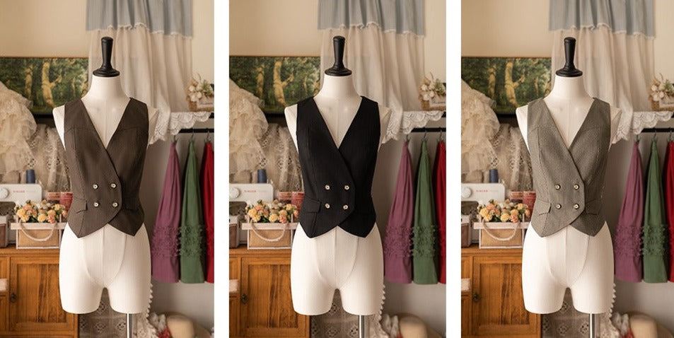 [Pre-order] Forest Basket 4.0V neck vest