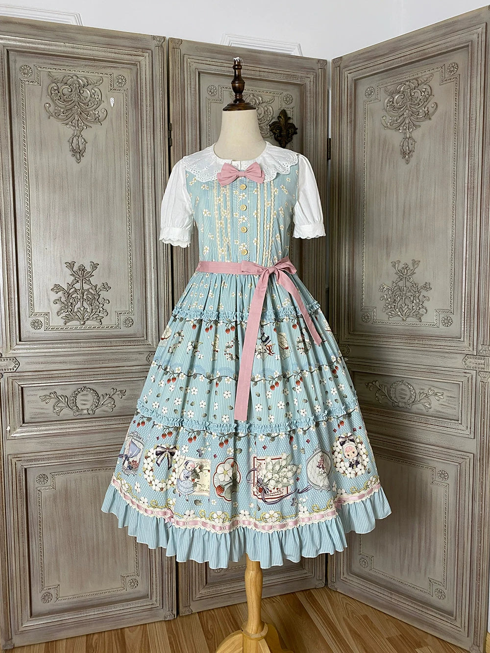 [Pre-orders available until 2/19] Sweetie Sheep Fake Layered Dress