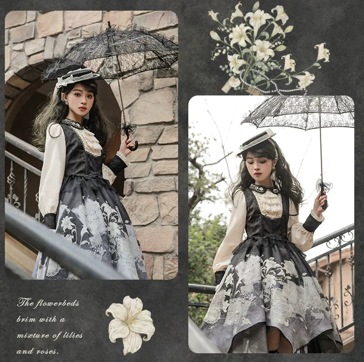 [Sale period ended] Lily Poetry long sleeve dress