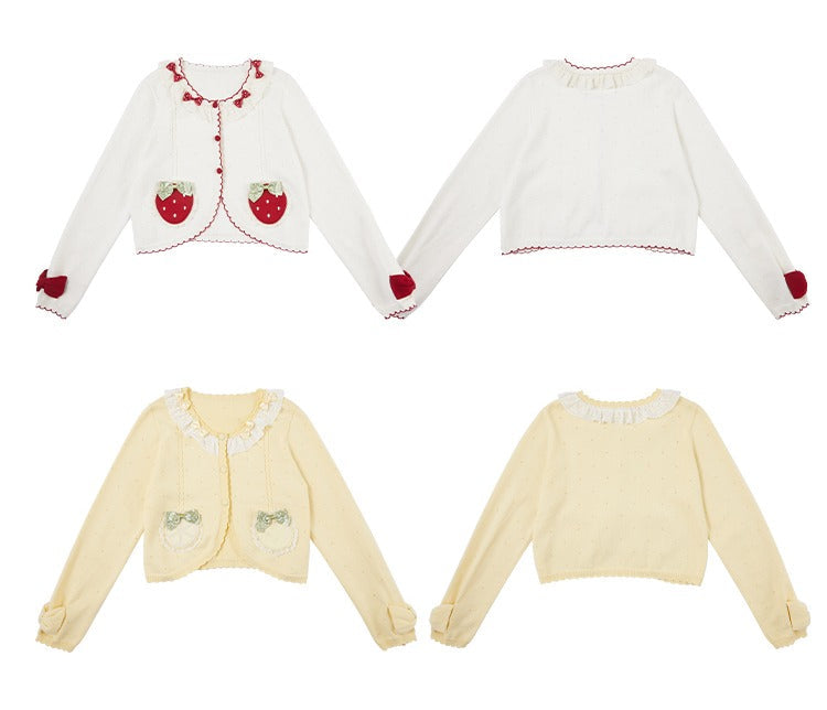 [Pre-orders available until 2/10] Swing Strawberry Angel Cardigan