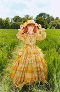 [Pre-order] Gardening Sunflower Luxury Dress