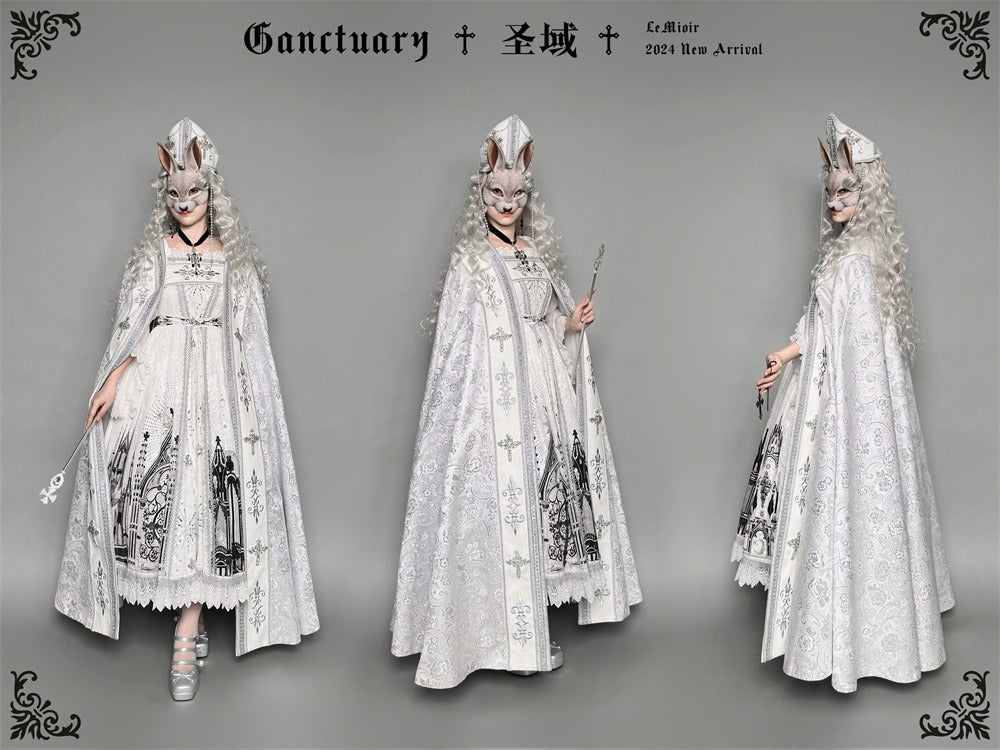 [Sale period ended] Sanctuary Gothic Lolita long cloak