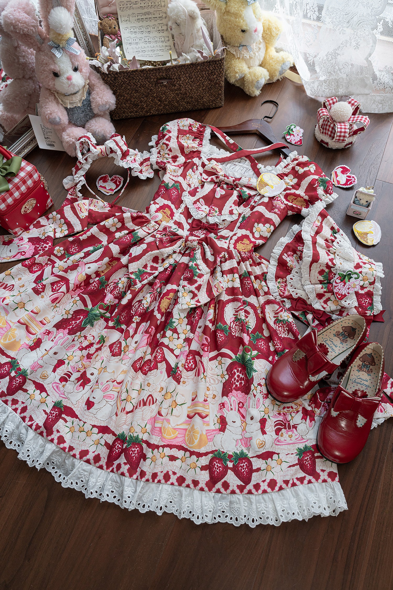 【受注予約4/13まで】Lemon Berry プリントワンピース