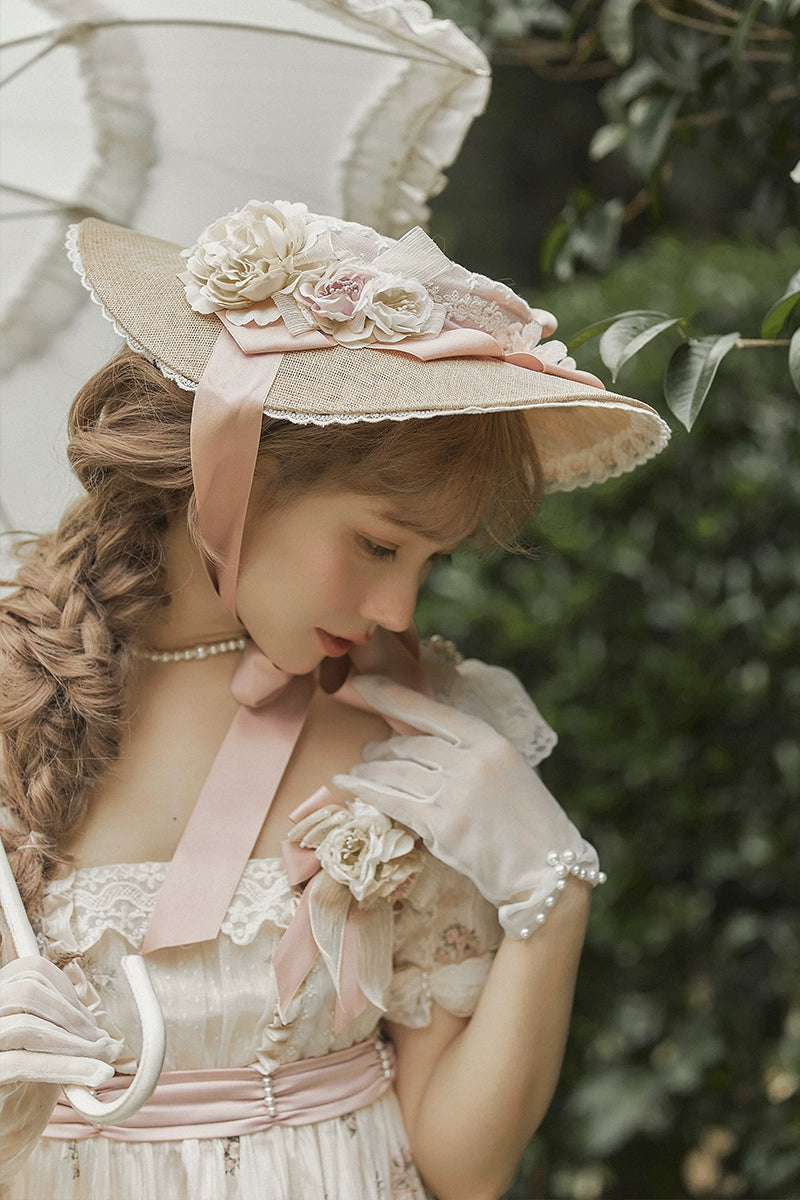 [Only available with simultaneous purchase] Roses Bouquet Hats, headbands and other accessories