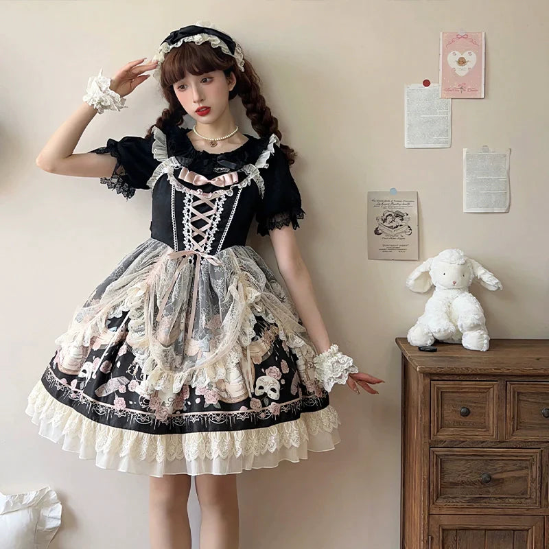 Prologue double ribbon headdress
