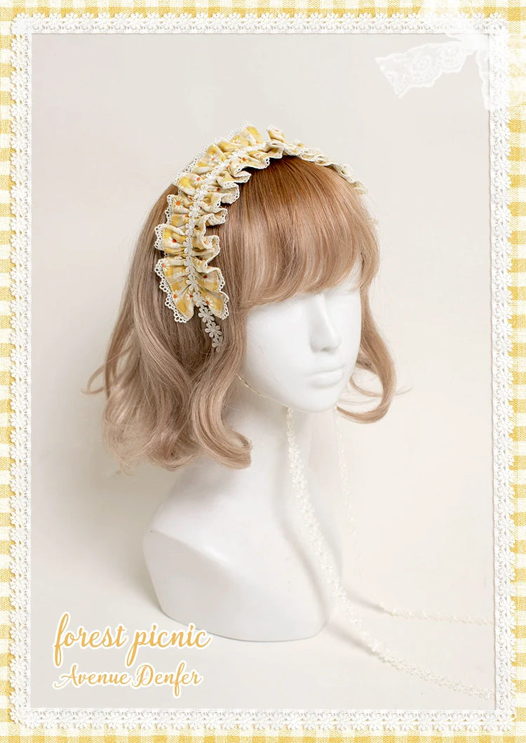 Day's eye gingham check hair accessories