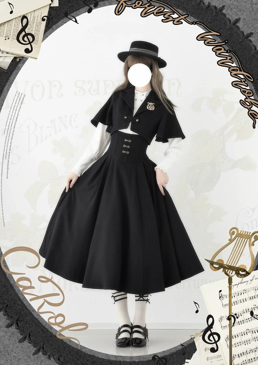 [Pre-order] Forest Carol Jumper Skirt, Long Length