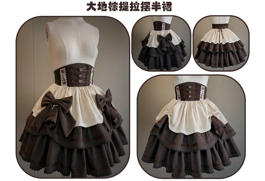[Pre-order] Sunset Thron corset skirt