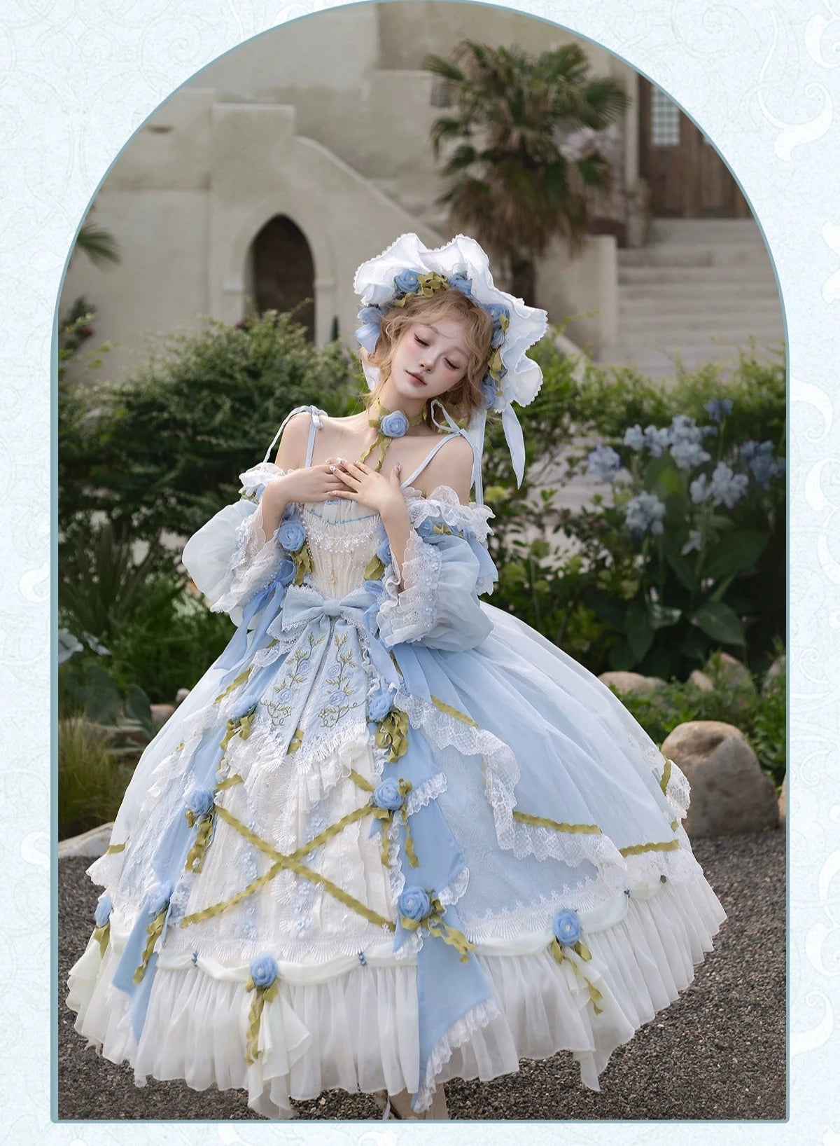 [Pre-orders available until 9/8] Sensou Houtei Luxury Princess Dress Full Set