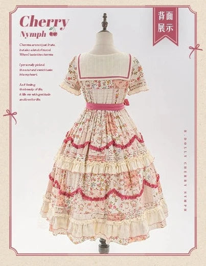 Cherry Nympf Frill Dress