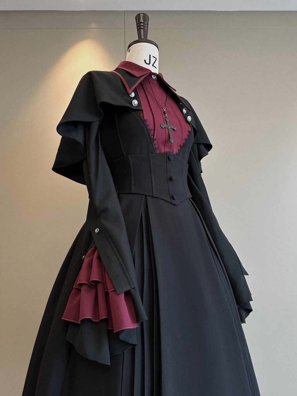 Praise of the Cross Cape Blouse