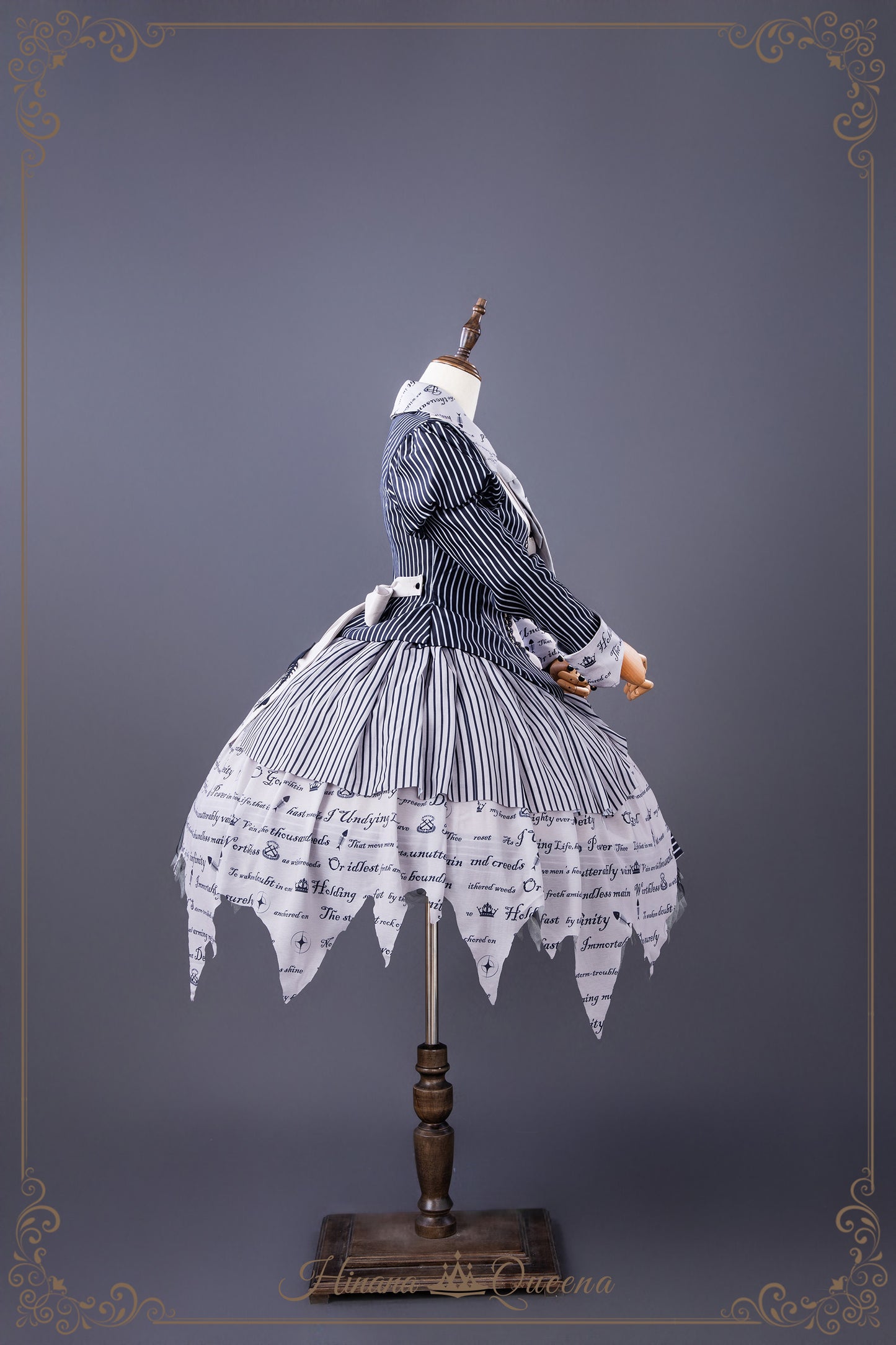 【受注予約11/12まで】暮夜 ストライプセットアップ